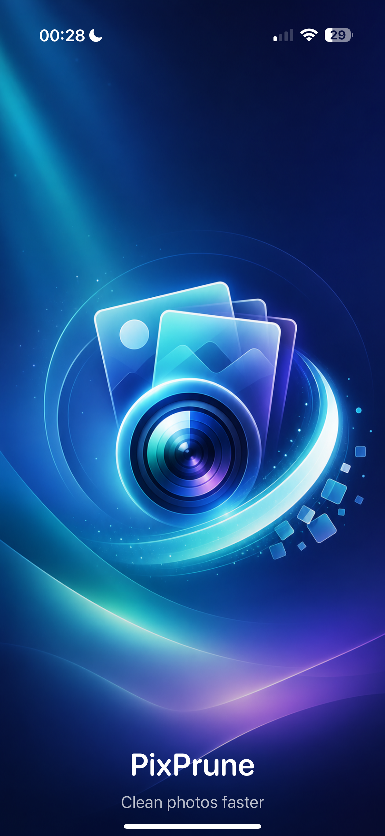PixPrune splash screenshot